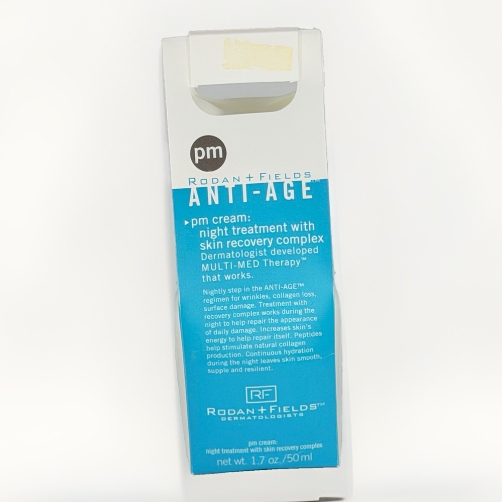 Rodan + Fields Anti-Age PM Cream Night Treatment 1.7 oz New Sealed Discontinued